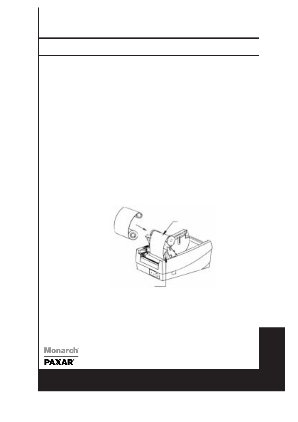 9640 series, Paxar monarch 9640 series, English | Paxar 9640 User Manual | Page 7 / 12