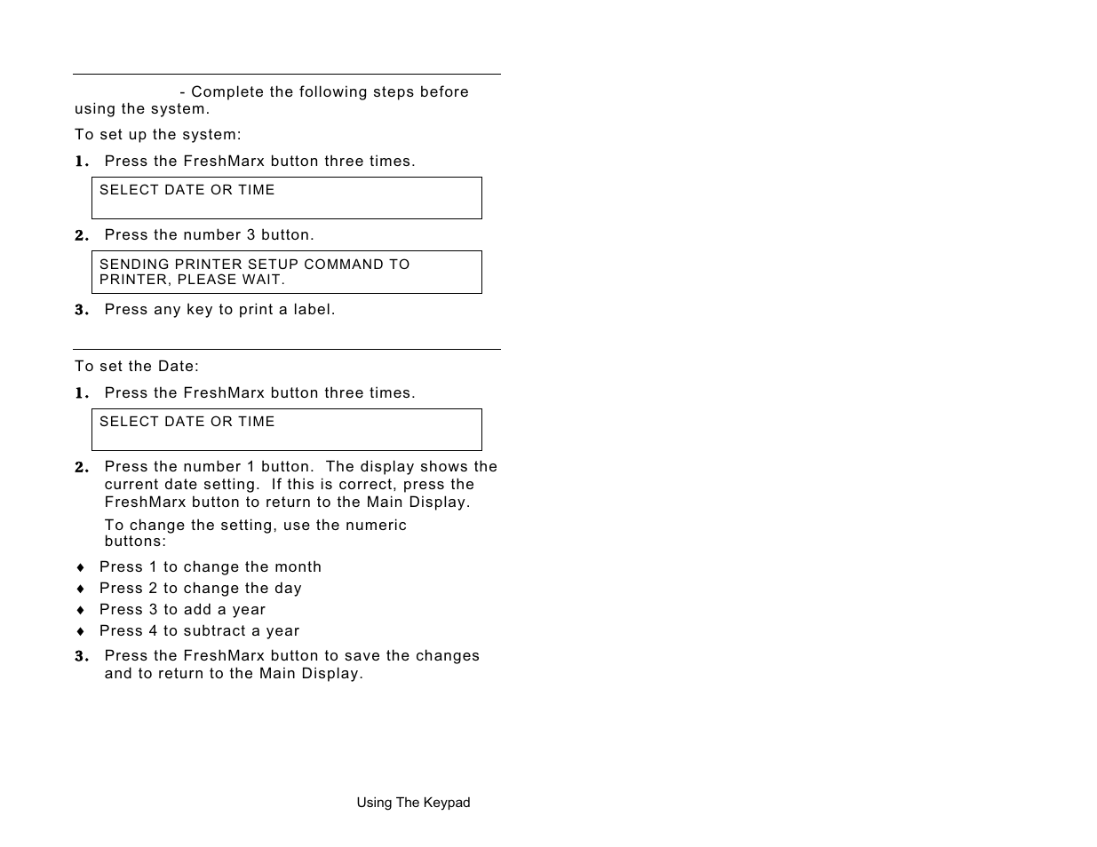 Paxar FreshMarx System Monarch 9416 User Manual | Page 19 / 48