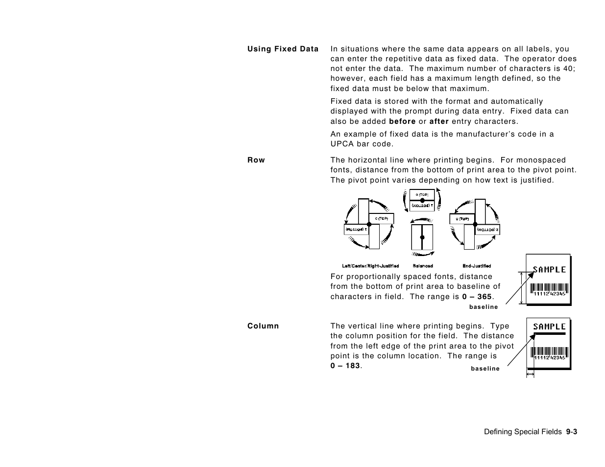 Paxar Monarch Pathfinder Ultra Gold User Manual | Page 103 / 216