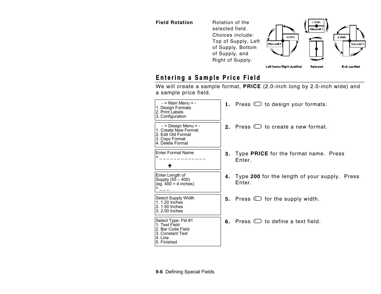 Paxar Monarch Pathfinder Ultra Gold User Manual | Page 106 / 216