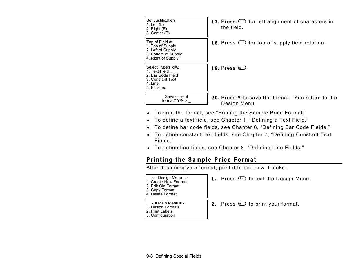 Paxar Monarch Pathfinder Ultra Gold User Manual | Page 108 / 216