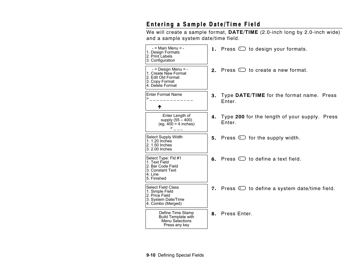 Paxar Monarch Pathfinder Ultra Gold User Manual | Page 110 / 216