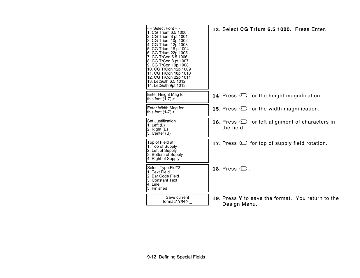 Paxar Monarch Pathfinder Ultra Gold User Manual | Page 112 / 216