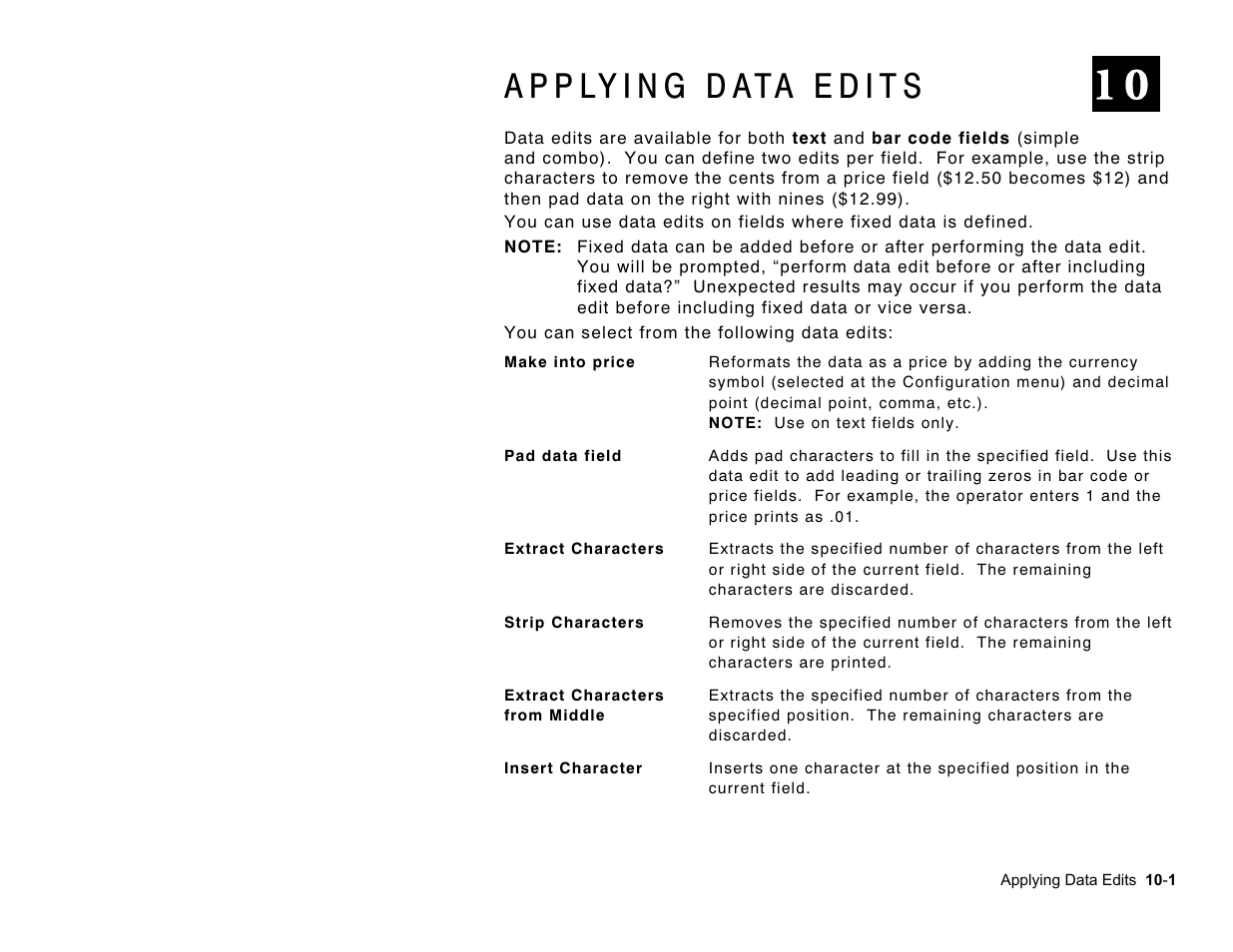 Paxar Monarch Pathfinder Ultra Gold User Manual | Page 115 / 216