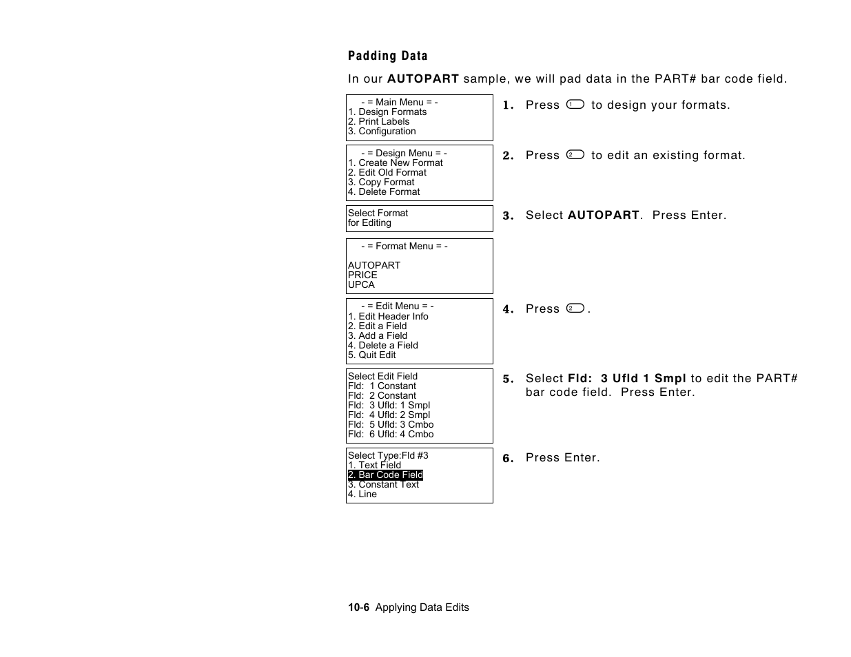 Paxar Monarch Pathfinder Ultra Gold User Manual | Page 120 / 216