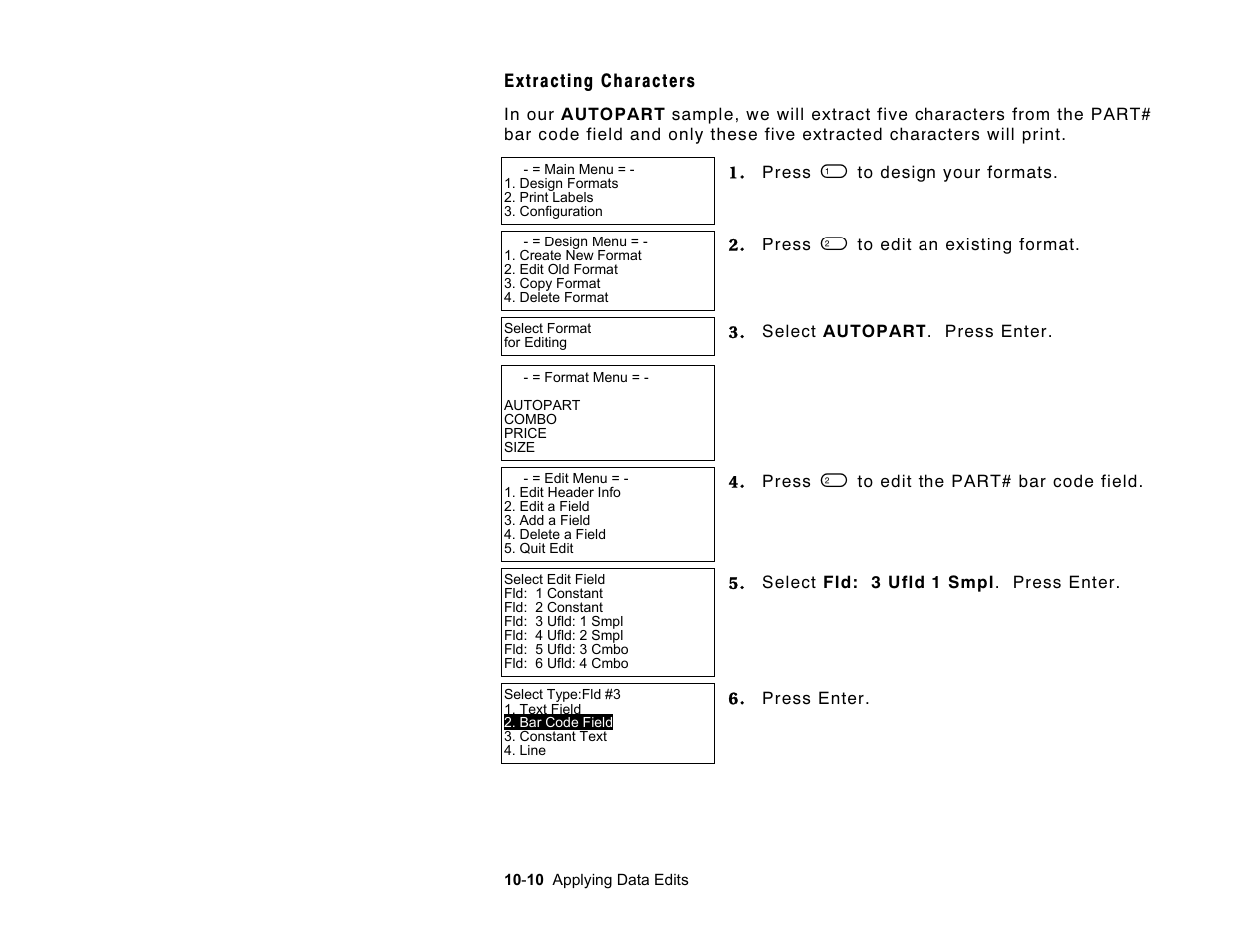 Paxar Monarch Pathfinder Ultra Gold User Manual | Page 124 / 216