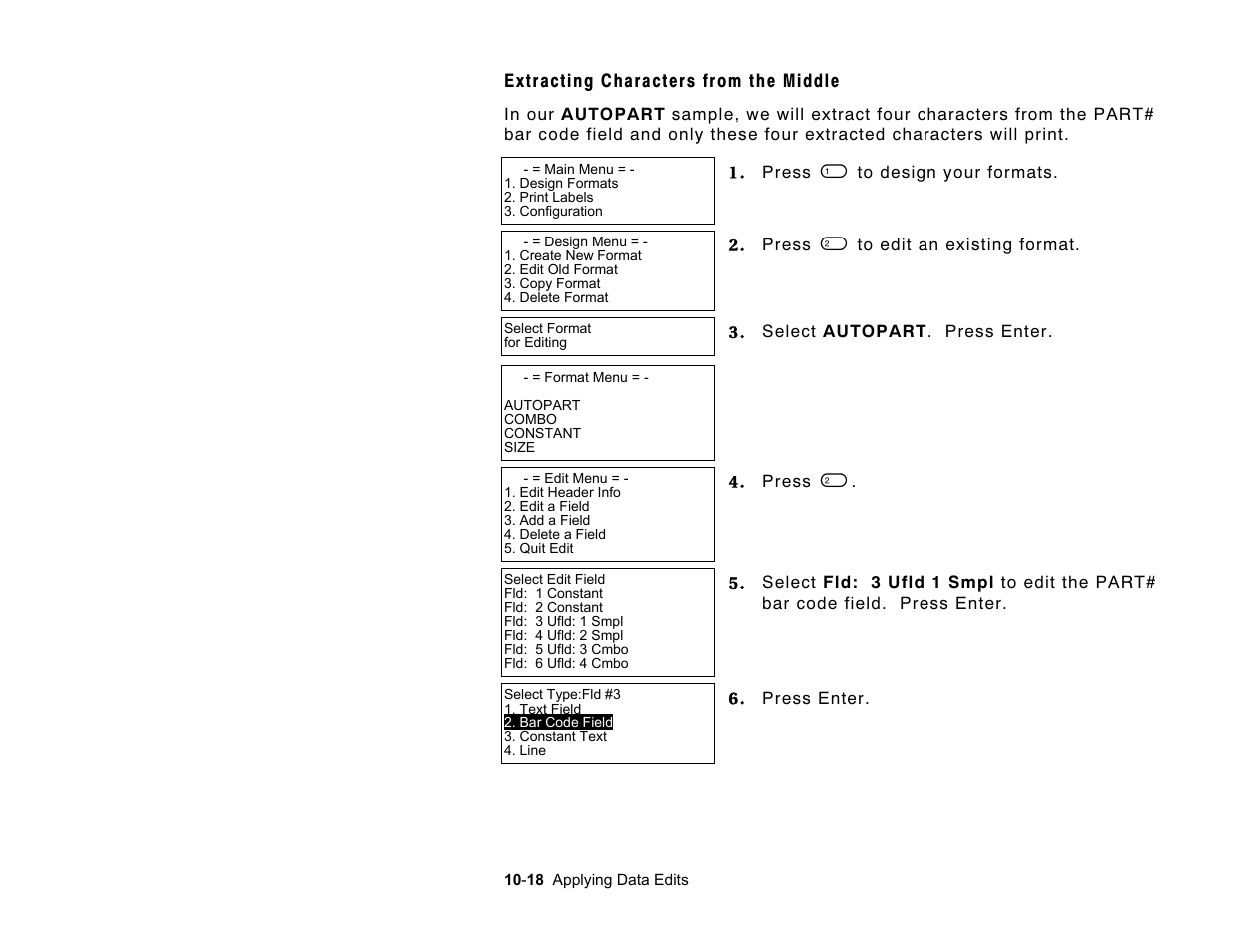 Paxar Monarch Pathfinder Ultra Gold User Manual | Page 132 / 216