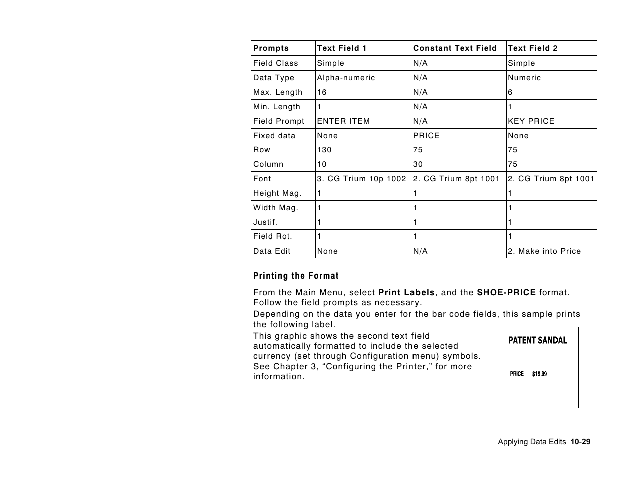 Paxar Monarch Pathfinder Ultra Gold User Manual | Page 143 / 216