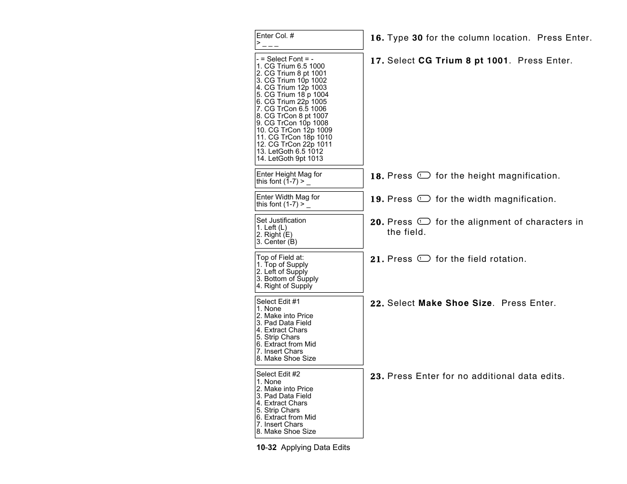 Paxar Monarch Pathfinder Ultra Gold User Manual | Page 146 / 216