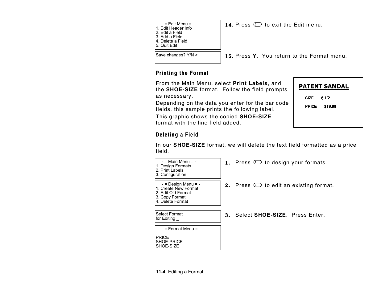 Paxar Monarch Pathfinder Ultra Gold User Manual | Page 152 / 216