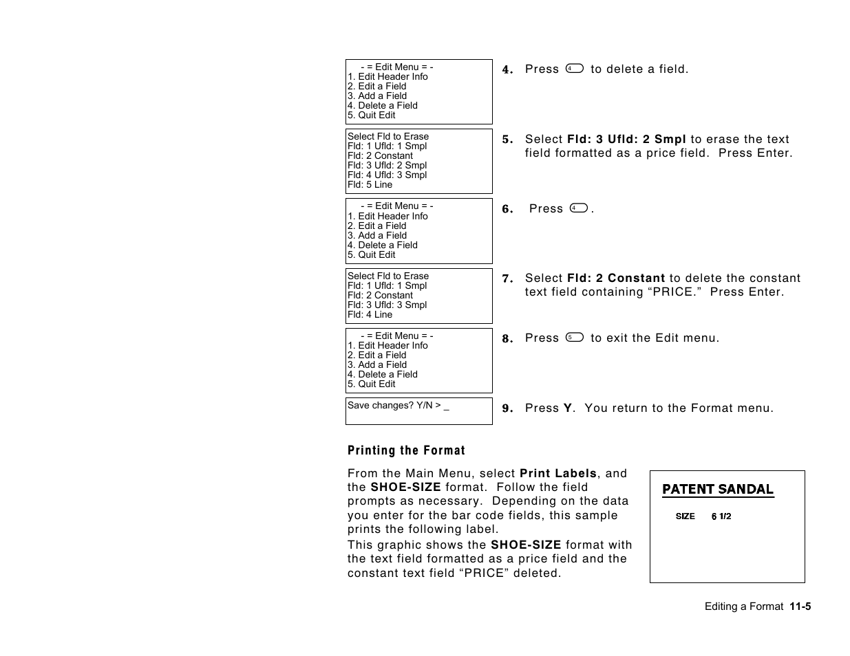 Paxar Monarch Pathfinder Ultra Gold User Manual | Page 153 / 216