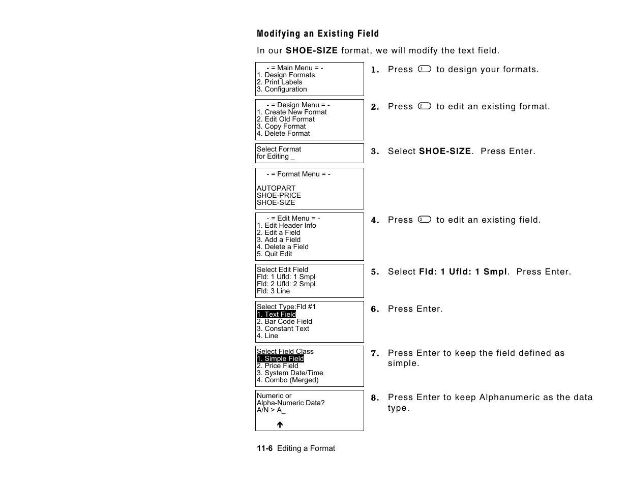 Paxar Monarch Pathfinder Ultra Gold User Manual | Page 154 / 216