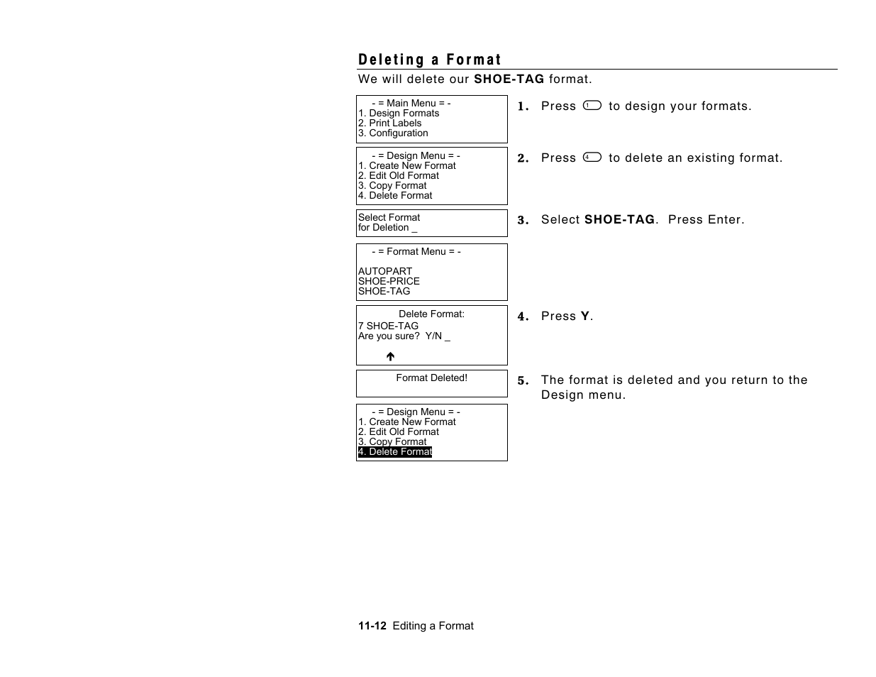 Paxar Monarch Pathfinder Ultra Gold User Manual | Page 160 / 216