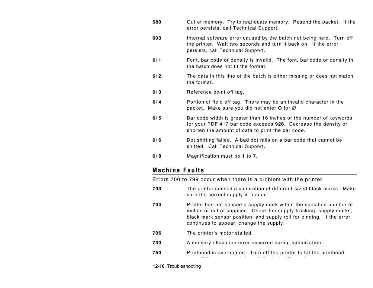 Paxar Monarch Pathfinder Ultra Gold User Manual | Page 170 / 216