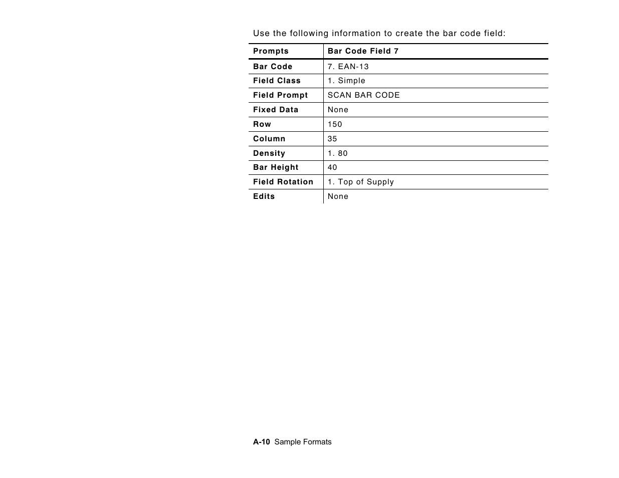 Paxar Monarch Pathfinder Ultra Gold User Manual | Page 182 / 216
