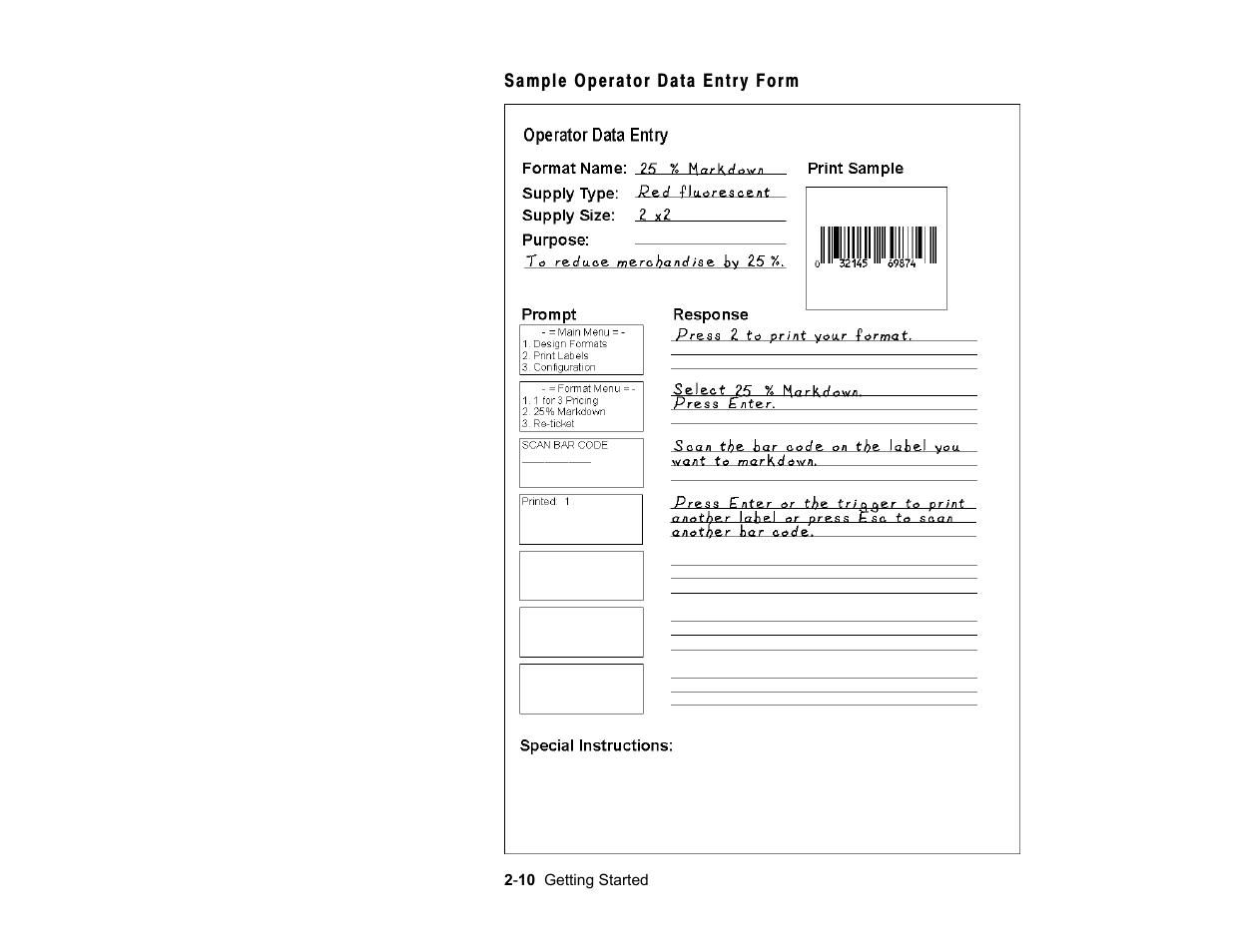 Paxar Monarch Pathfinder Ultra Gold User Manual | Page 22 / 216