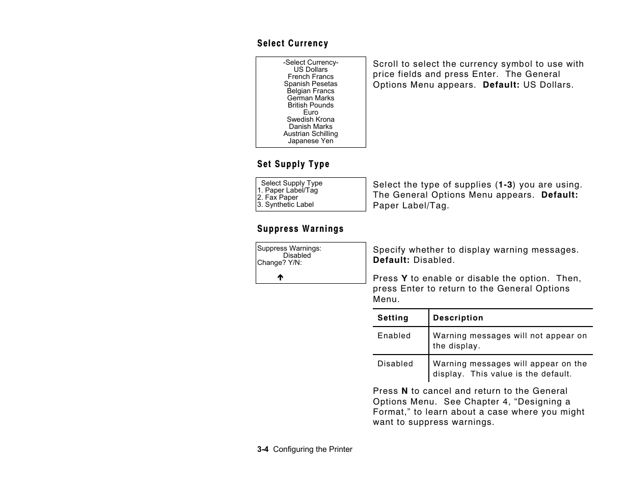 Paxar Monarch Pathfinder Ultra Gold User Manual | Page 28 / 216