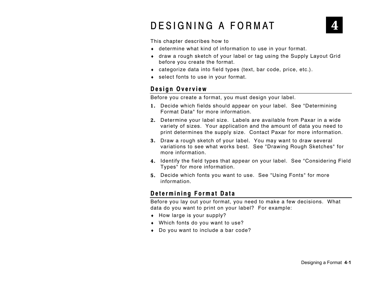 Paxar Monarch Pathfinder Ultra Gold User Manual | Page 33 / 216