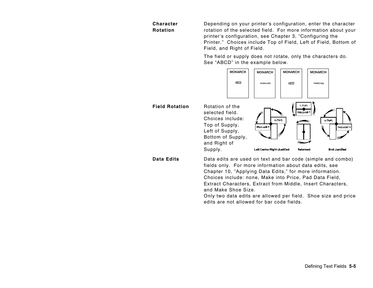Paxar Monarch Pathfinder Ultra Gold User Manual | Page 45 / 216