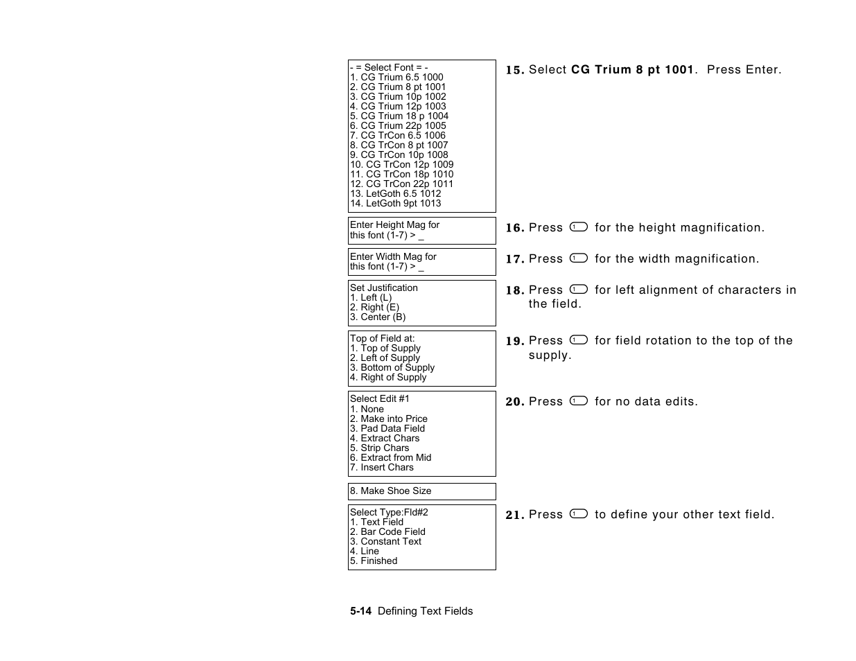 Paxar Monarch Pathfinder Ultra Gold User Manual | Page 54 / 216