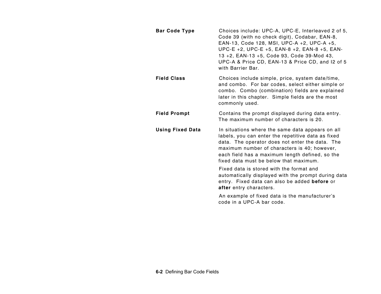 Paxar Monarch Pathfinder Ultra Gold User Manual | Page 60 / 216