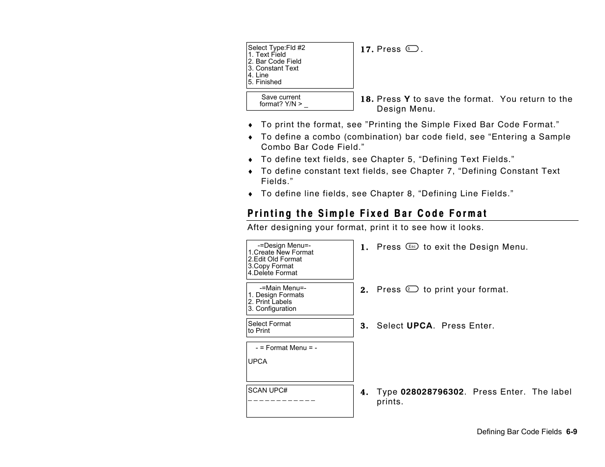 Paxar Monarch Pathfinder Ultra Gold User Manual | Page 67 / 216