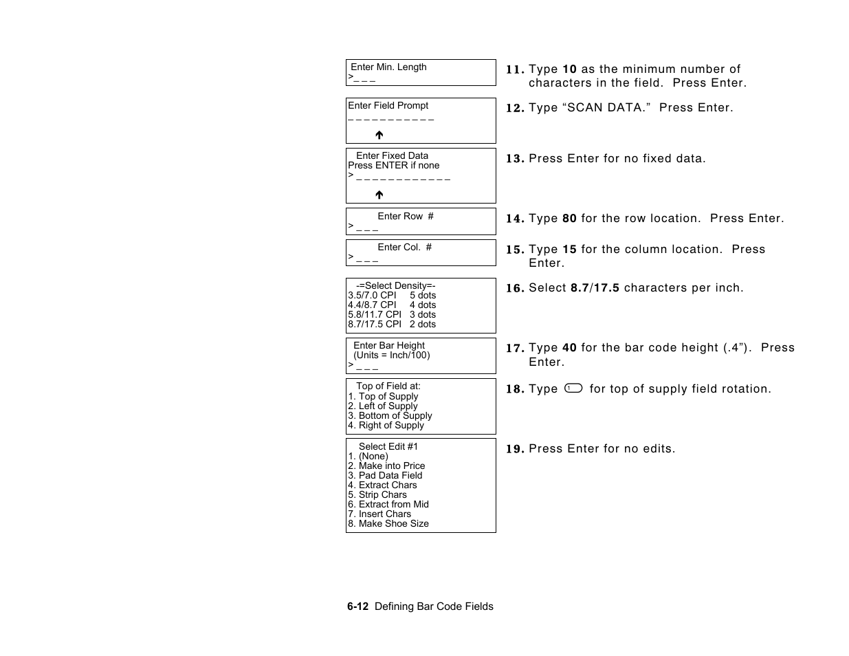 Paxar Monarch Pathfinder Ultra Gold User Manual | Page 70 / 216