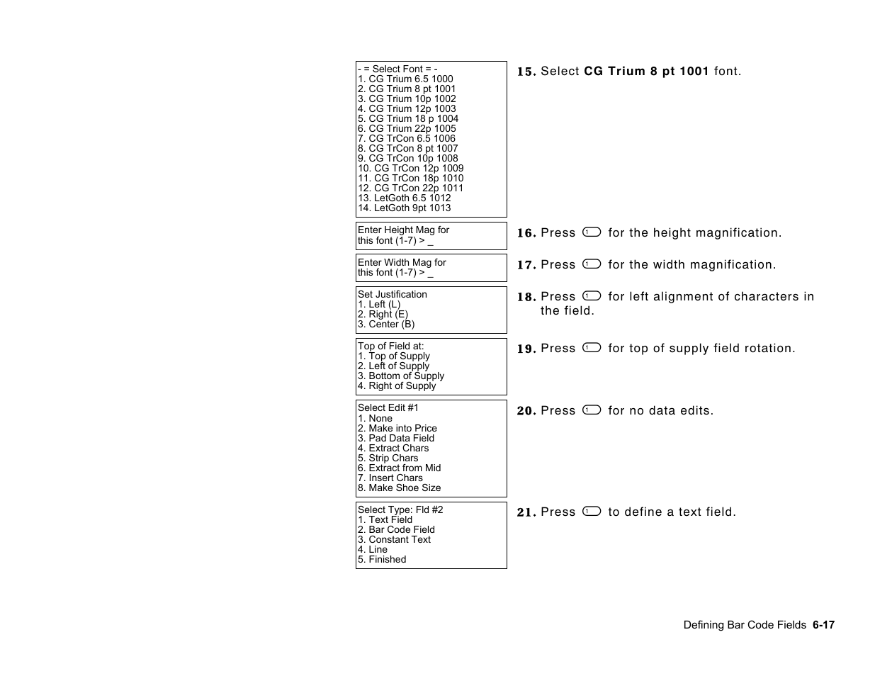 Paxar Monarch Pathfinder Ultra Gold User Manual | Page 75 / 216