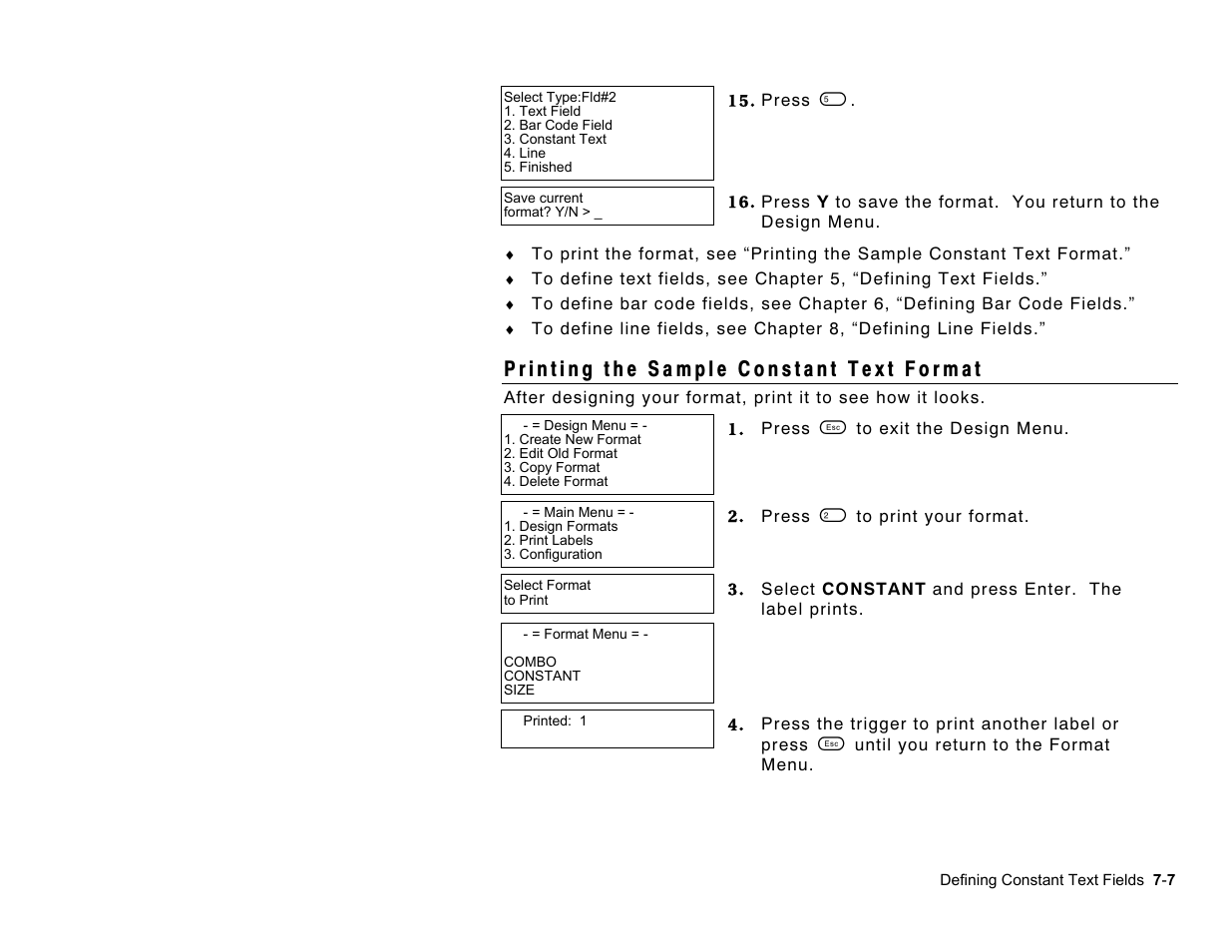 Paxar Monarch Pathfinder Ultra Gold User Manual | Page 91 / 216