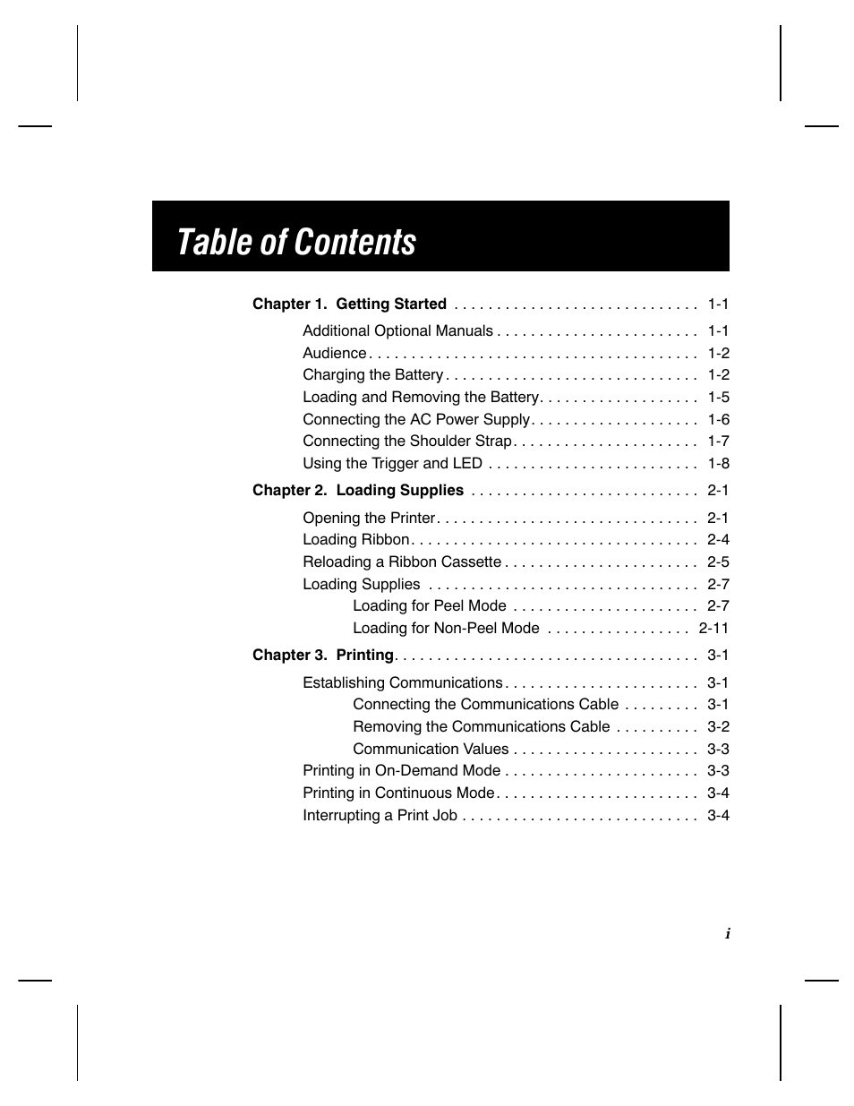 Paxar 4 User Manual | Page 4 / 54
