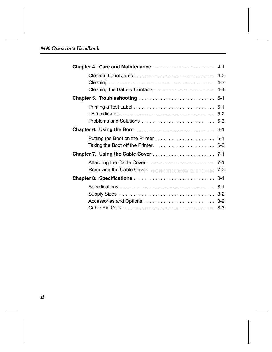 Paxar 4 User Manual | Page 5 / 54