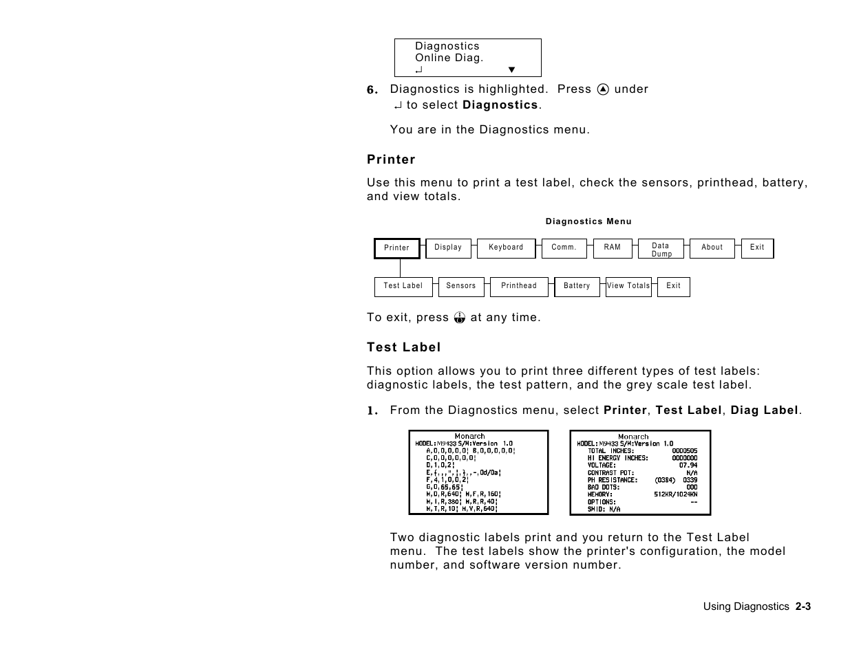 Paxar Monarch 9433 User Manual | Page 15 / 64