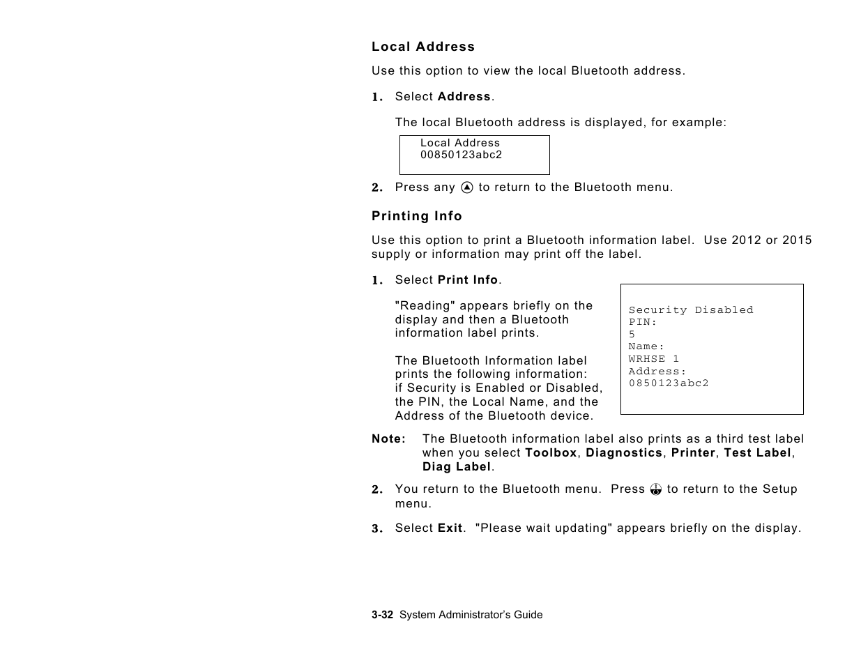 Paxar Monarch 9433 User Manual | Page 62 / 64