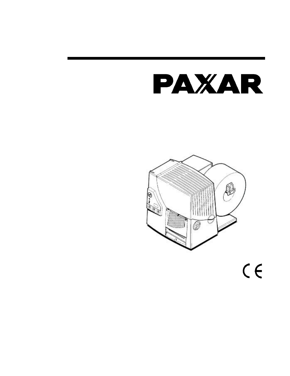 Paxar 611 User Manual | 63 pages