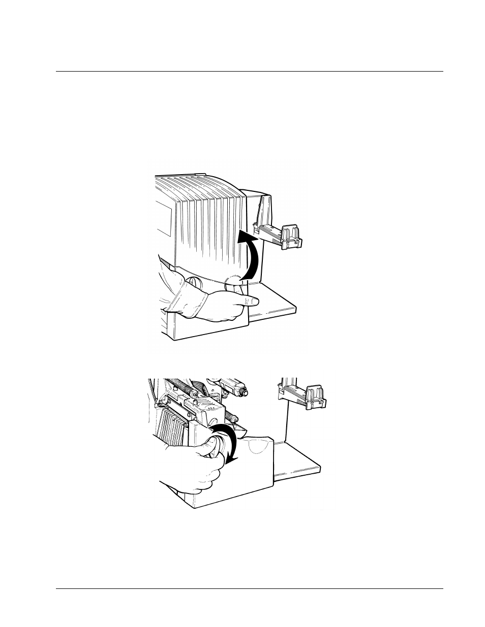 Loading labels – 612 | Paxar 611 User Manual | Page 19 / 63