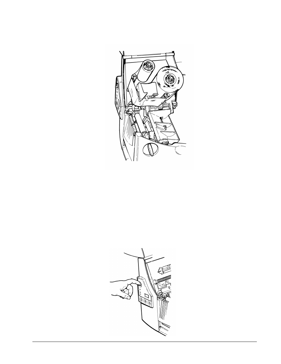 Caution | Paxar 611 User Manual | Page 27 / 63