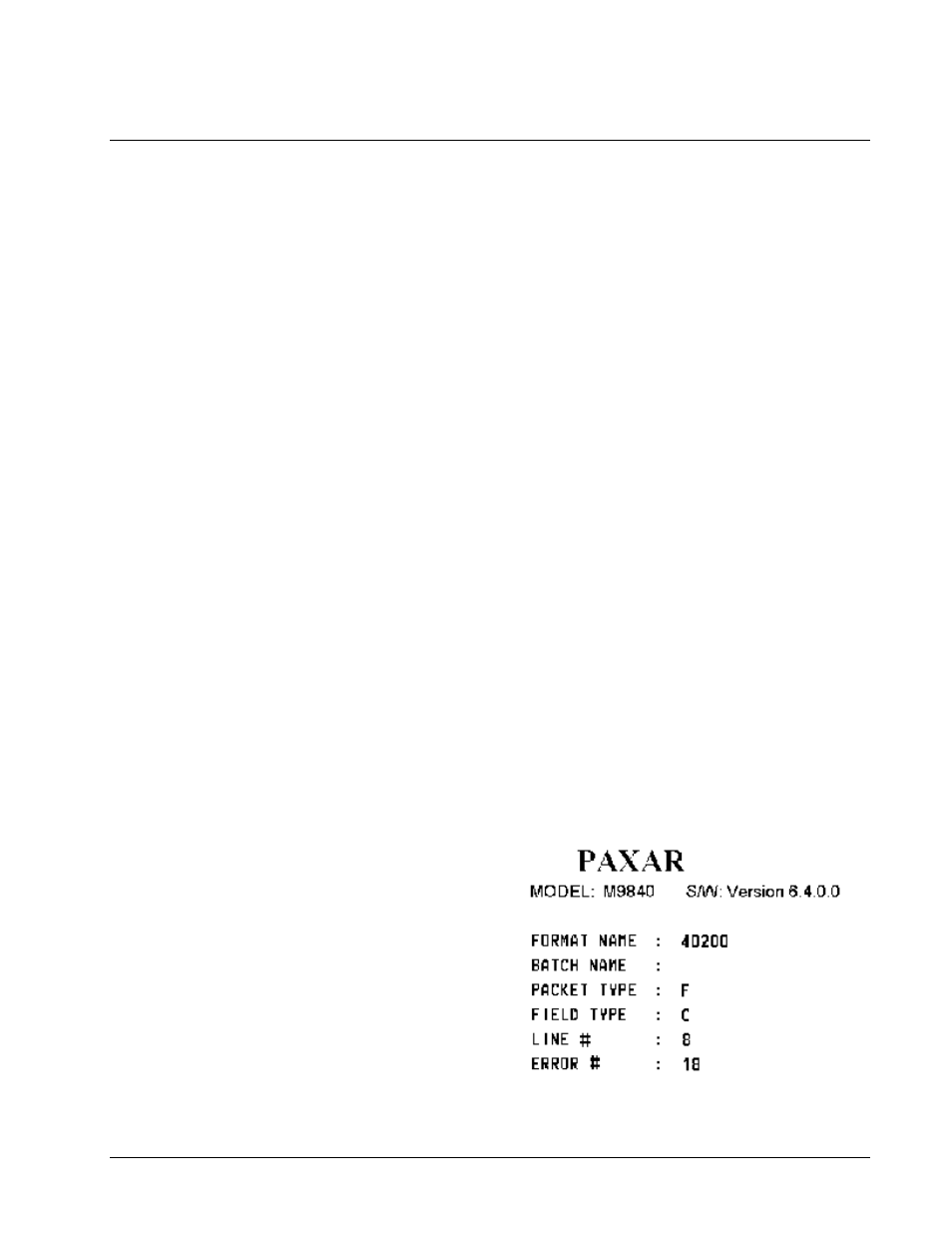Printer alignment - top and bottom copy – 612 | Paxar 611 User Manual | Page 31 / 63