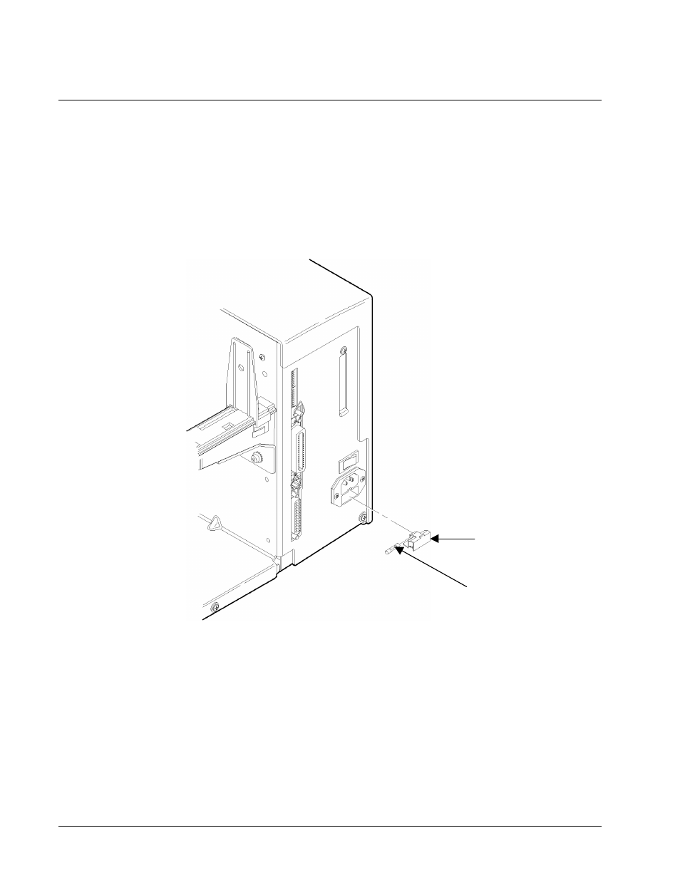 Replacing the fuse | Paxar 611 User Manual | Page 46 / 63