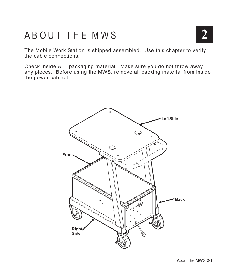 Paxar Mobile Work Station (MWS) Monarch 9878 User Manual | Page 9 / 38