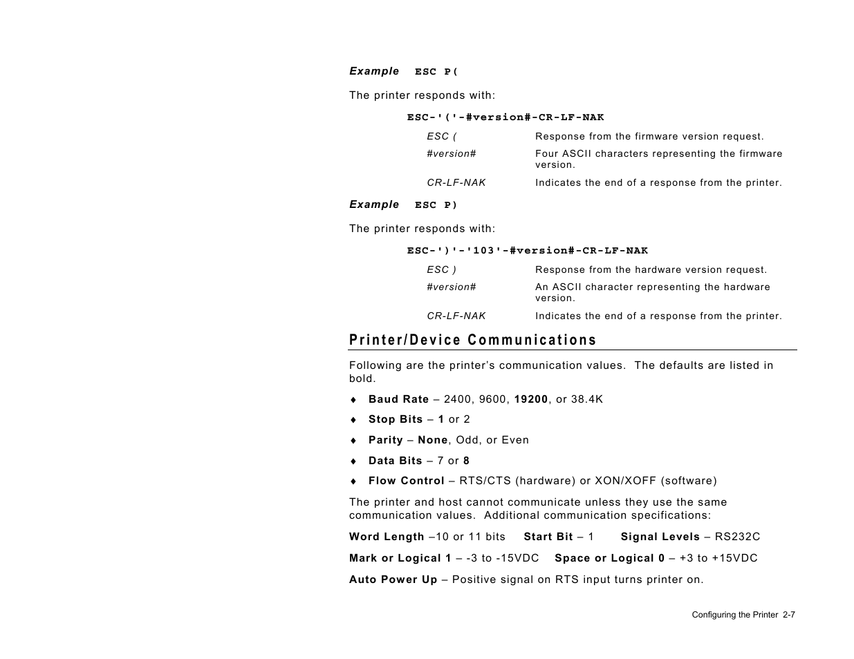 Paxar 9430RX User Manual | Page 20 / 55