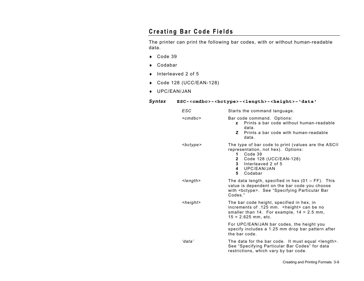 Paxar 9430RX User Manual | Page 32 / 55