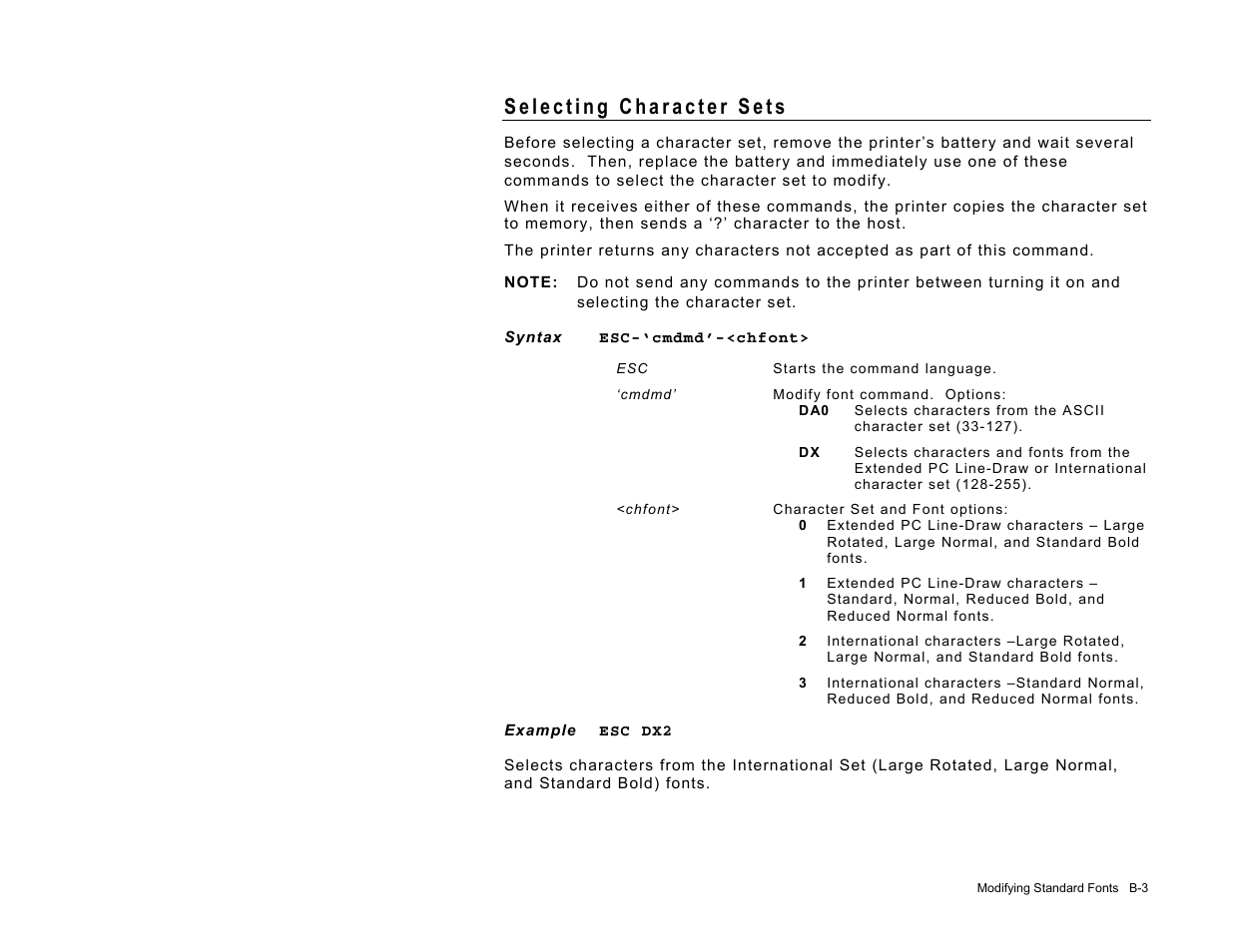 Paxar 9430RX User Manual | Page 46 / 55