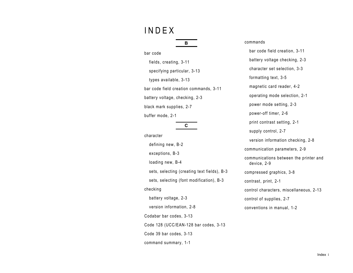 Paxar 9430RX User Manual | Page 50 / 55