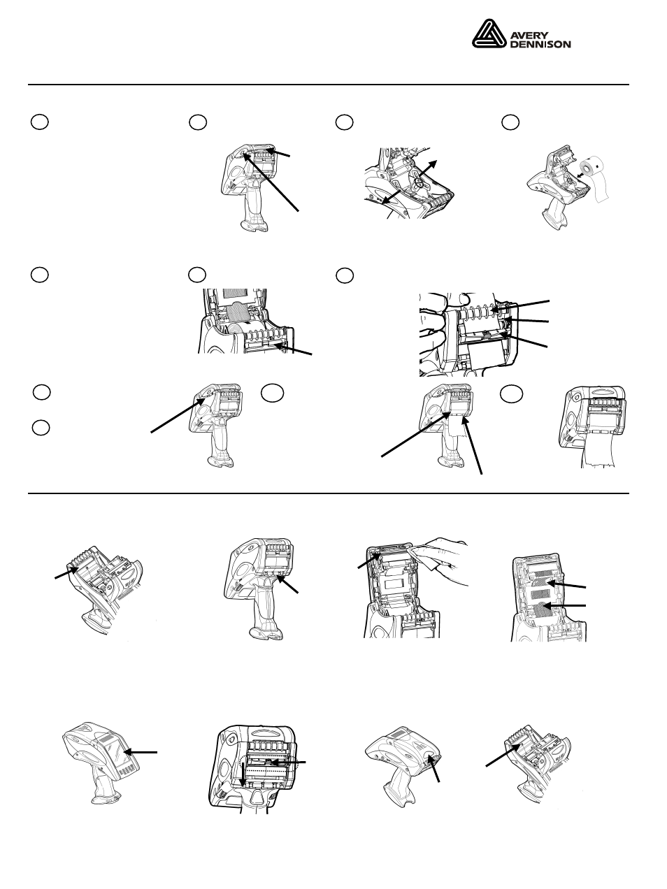 Paxar Pathfinder Ultra Platinum 6039TM User Manual | 2 pages