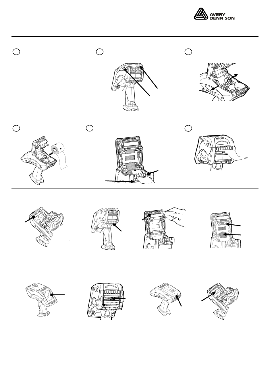 Printer wall reference, Loading supplies in non-peel mode, Cleaning your printer | Paxar Pathfinder Ultra Platinum 6039TM User Manual | Page 2 / 2