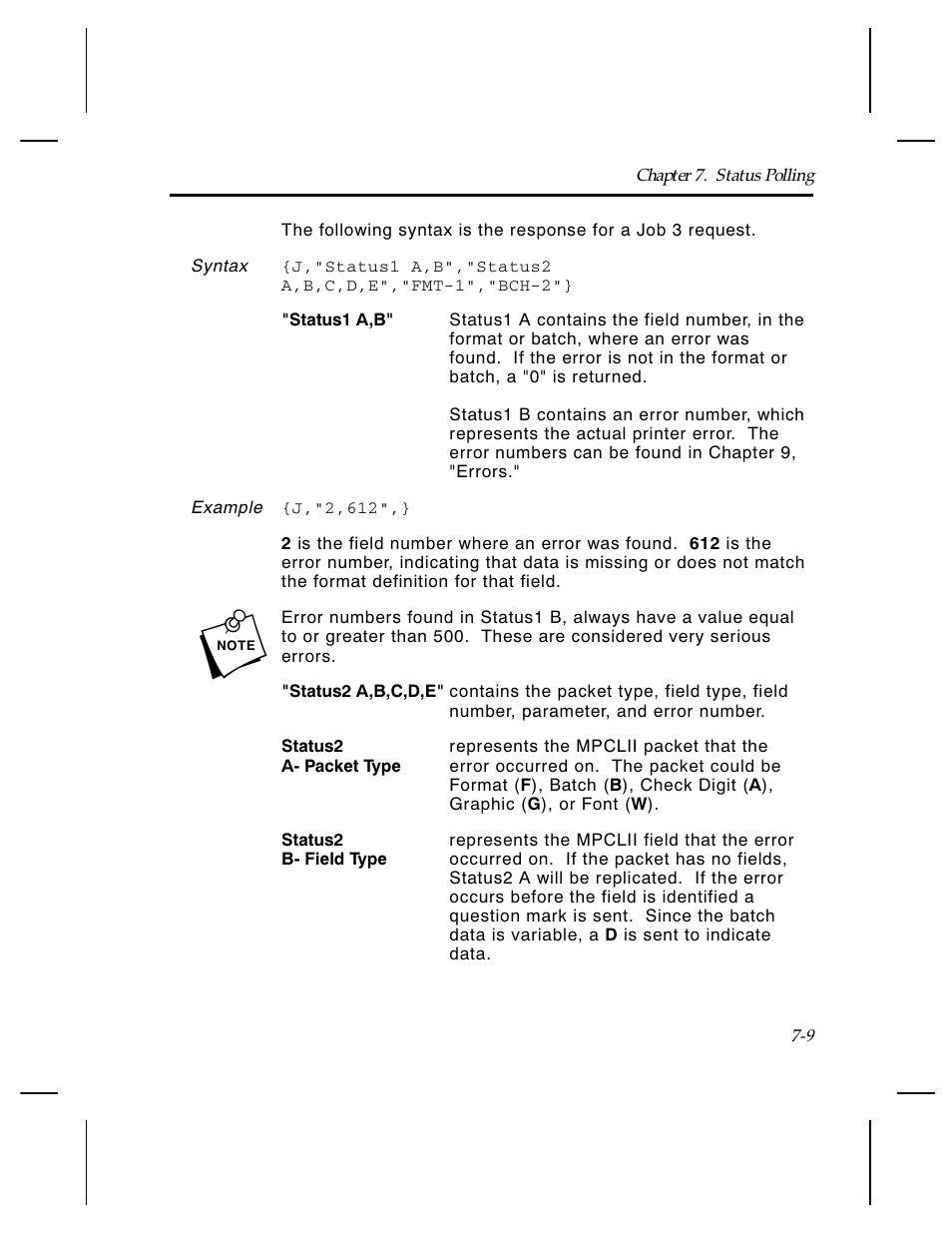 Paxar Monarch TCMPCL2PR User Manual | Page 111 / 217