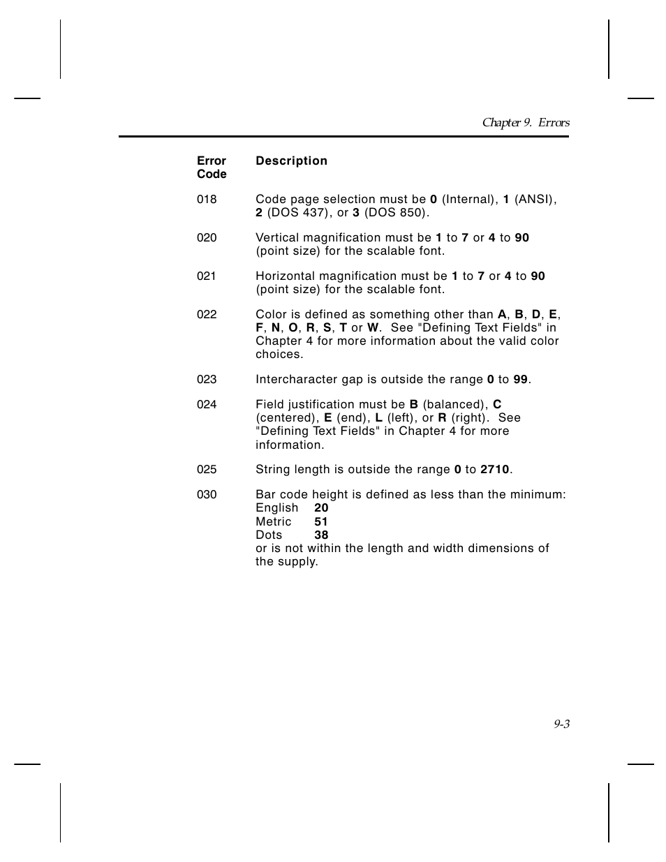 Paxar Monarch TCMPCL2PR User Manual | Page 125 / 217