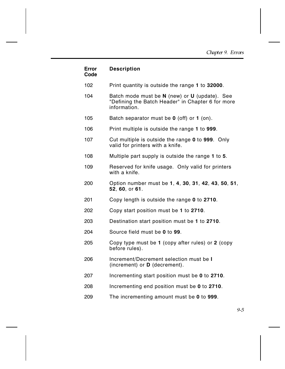 Paxar Monarch TCMPCL2PR User Manual | Page 127 / 217