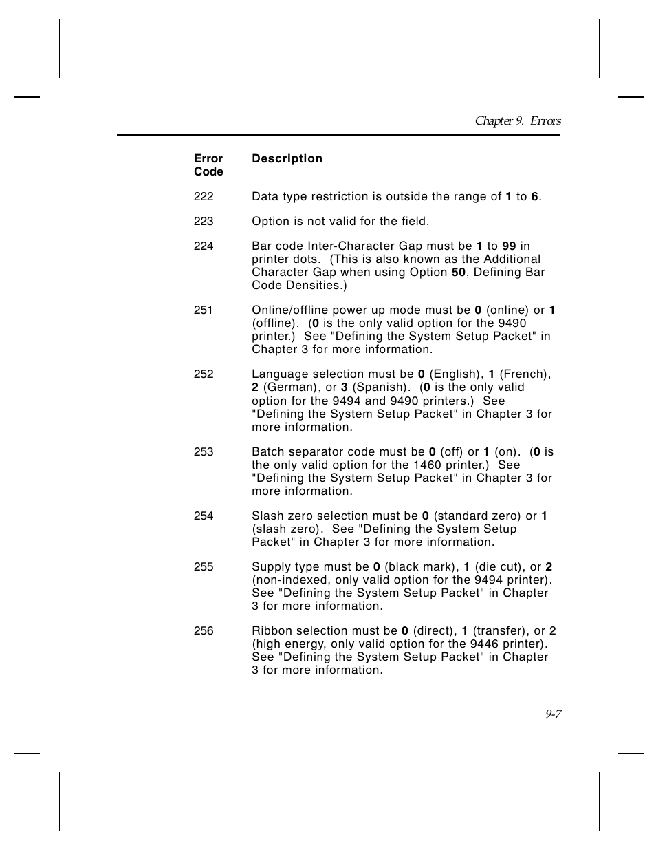 Paxar Monarch TCMPCL2PR User Manual | Page 129 / 217