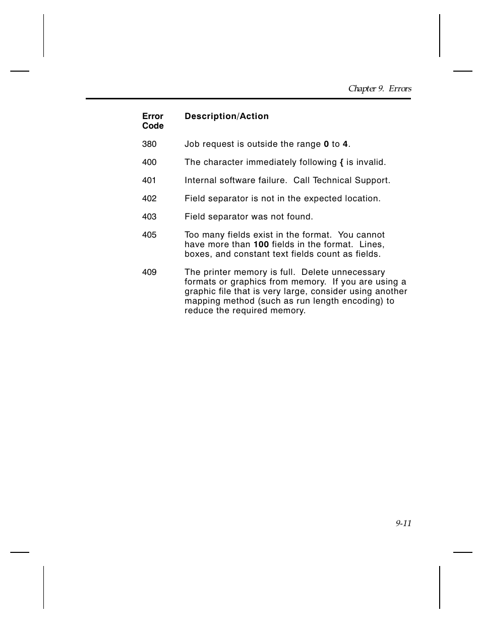 Paxar Monarch TCMPCL2PR User Manual | Page 133 / 217